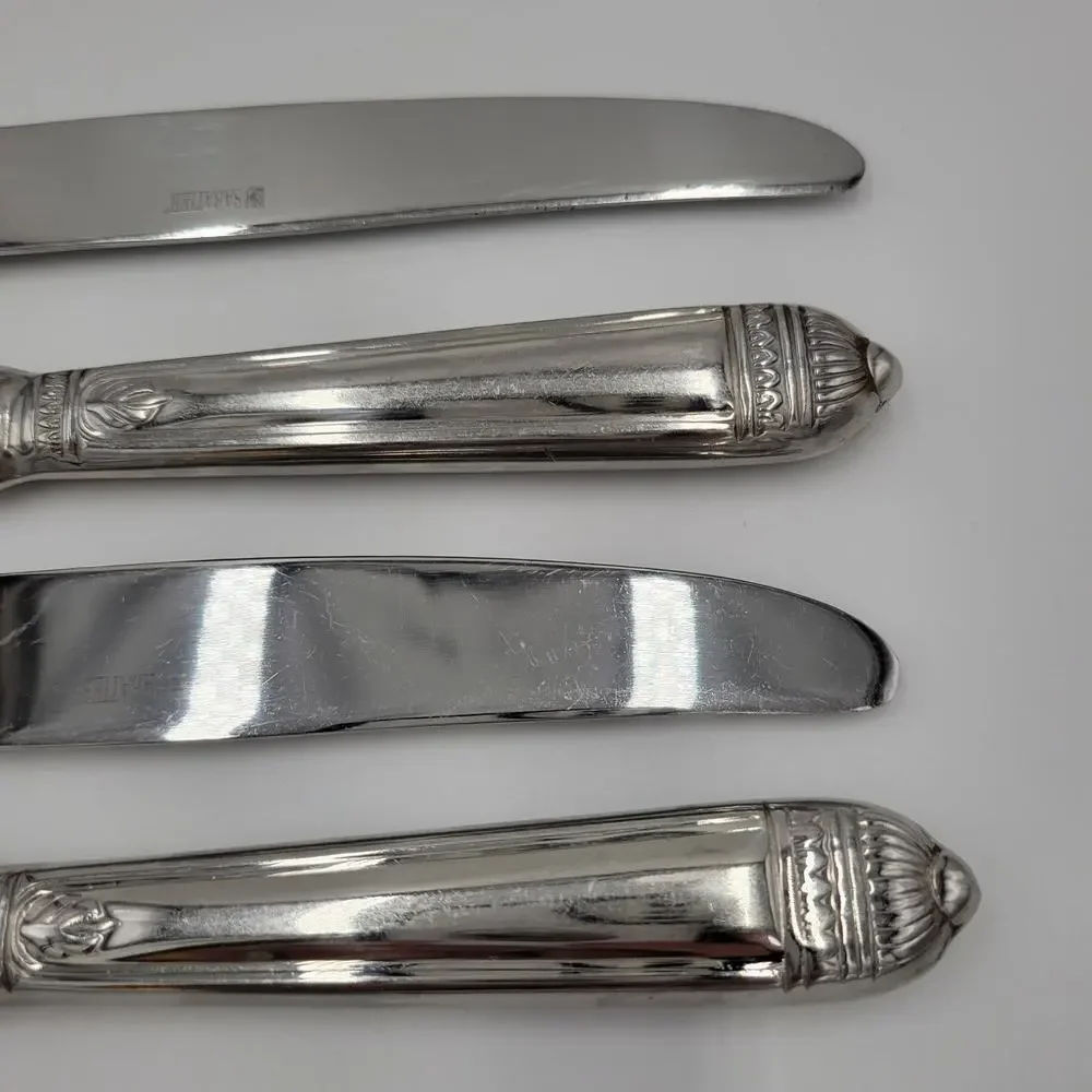 Sabatier Maison Knives Stainless Modern Hollow Set Of 4 Dinner